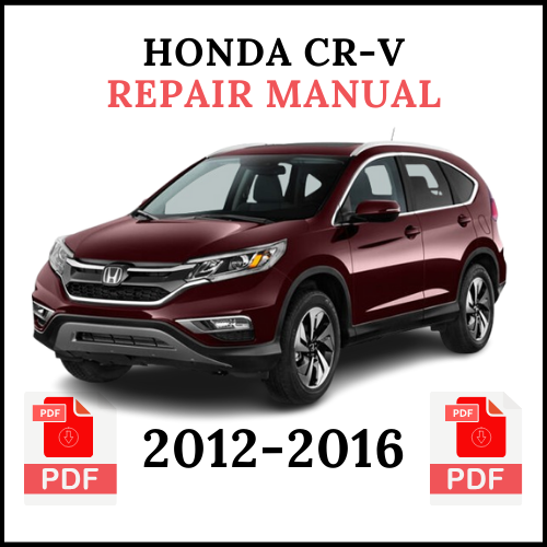 Honda CR-V Workshop Manual 2012-2016